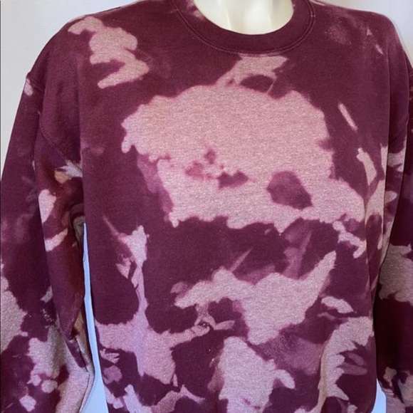 *CUSTOM REVERSE DYED SWEATSHIRT - Picture 2 of 4